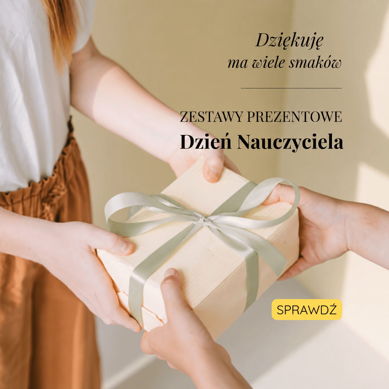 Zestawy prezentowe na Dzień Nauczyciela