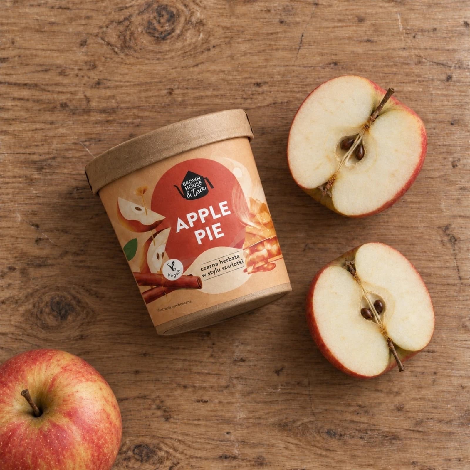 APPLE PIE – czarna herbata w stylu szarlotki – zdjęcie 1