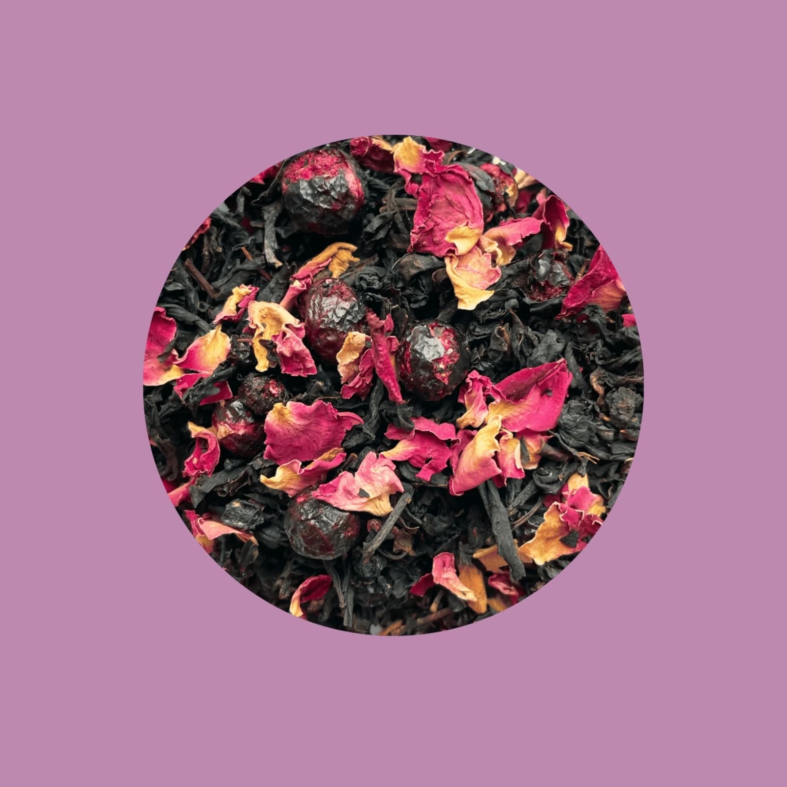Black Tea Black Currant – czarna herbata porzeczkowo-śliwkowa – zdjęcie 2