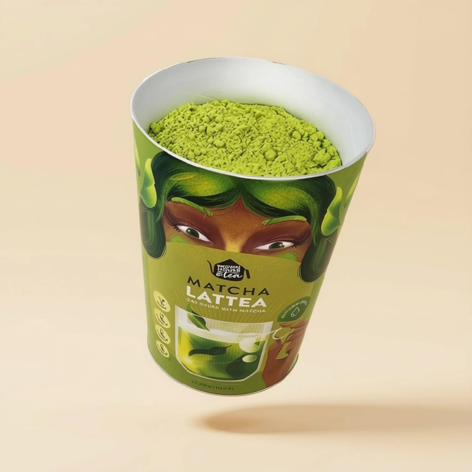 Matcha Lattea - owsiane matcha latte instant – zdjęcie 2