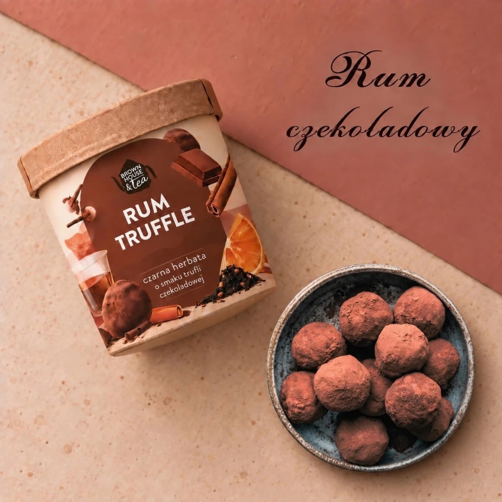 Black Tea Rum-Choco-Truffle – zdjęcie 1