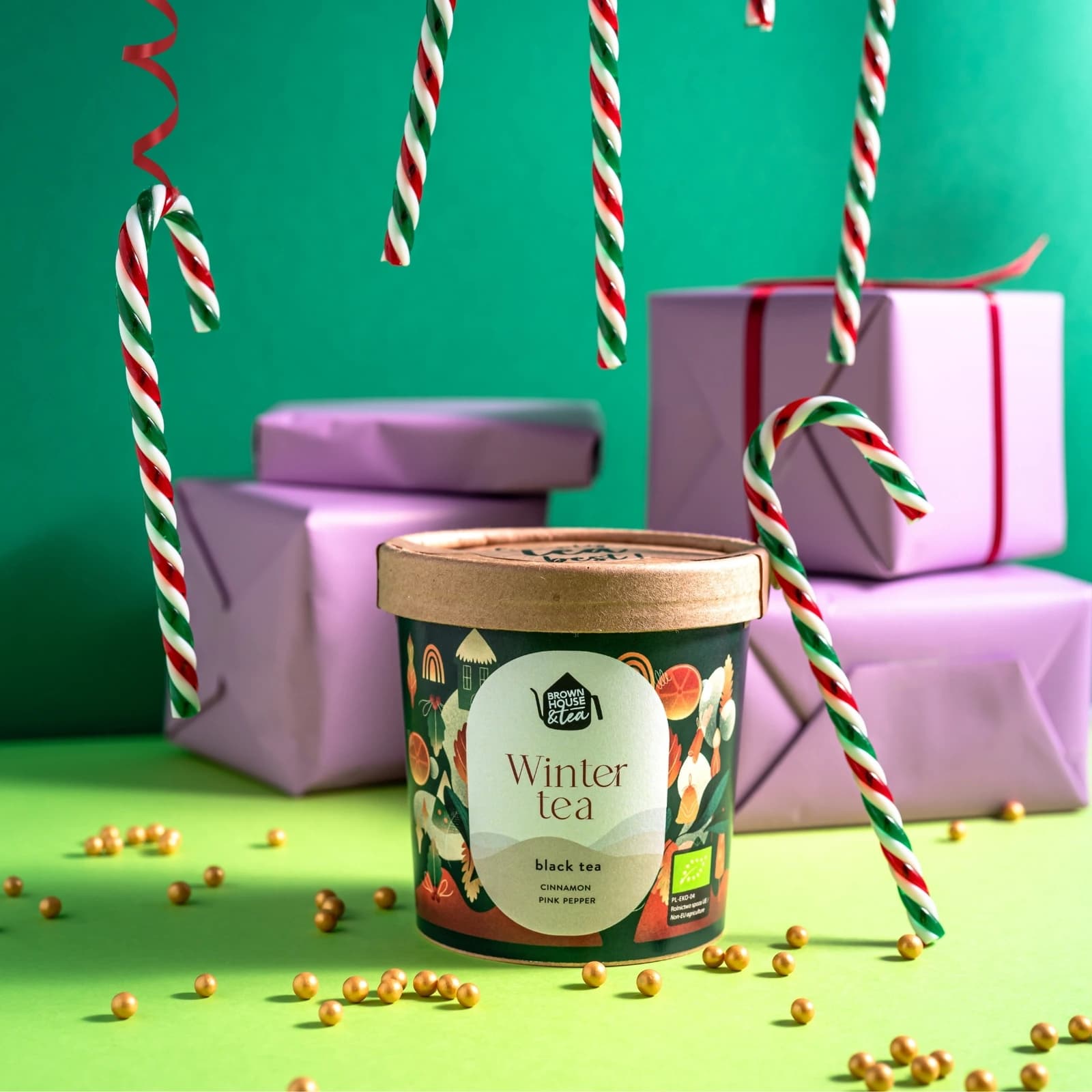 Winter tea - czarna herbata z przyprawami i pomarańczą – zdjęcie 1