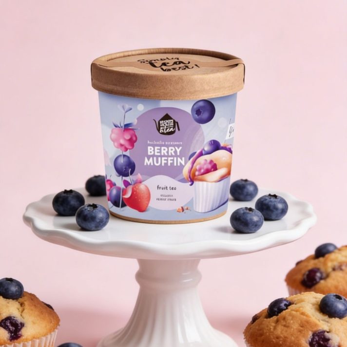 BERRY MUFFIN – herbatka rooibos z owocami leśnymi