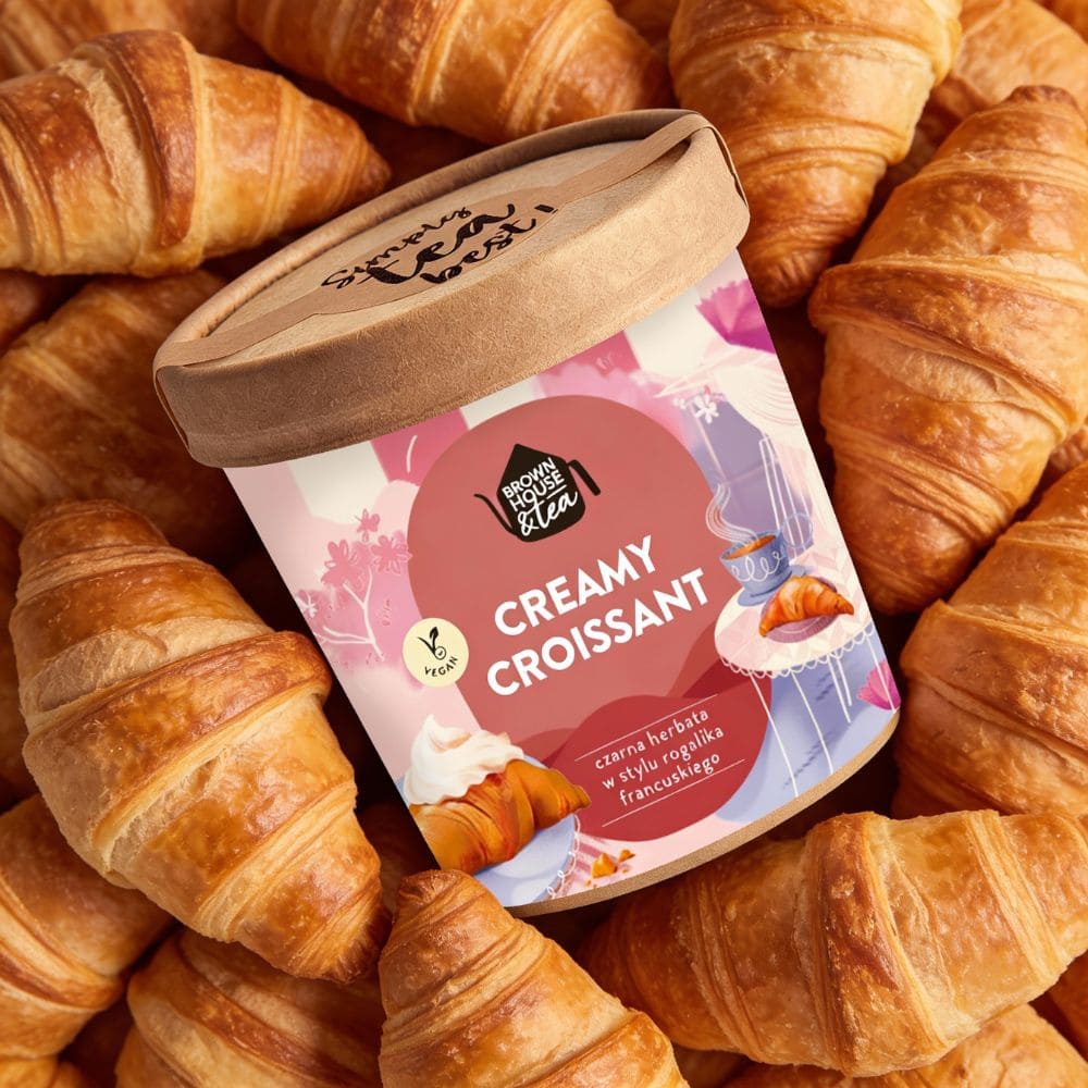 CREAMY CROISSANT - czarna herbata w stylu rogalika francuskiego - obrazek 3