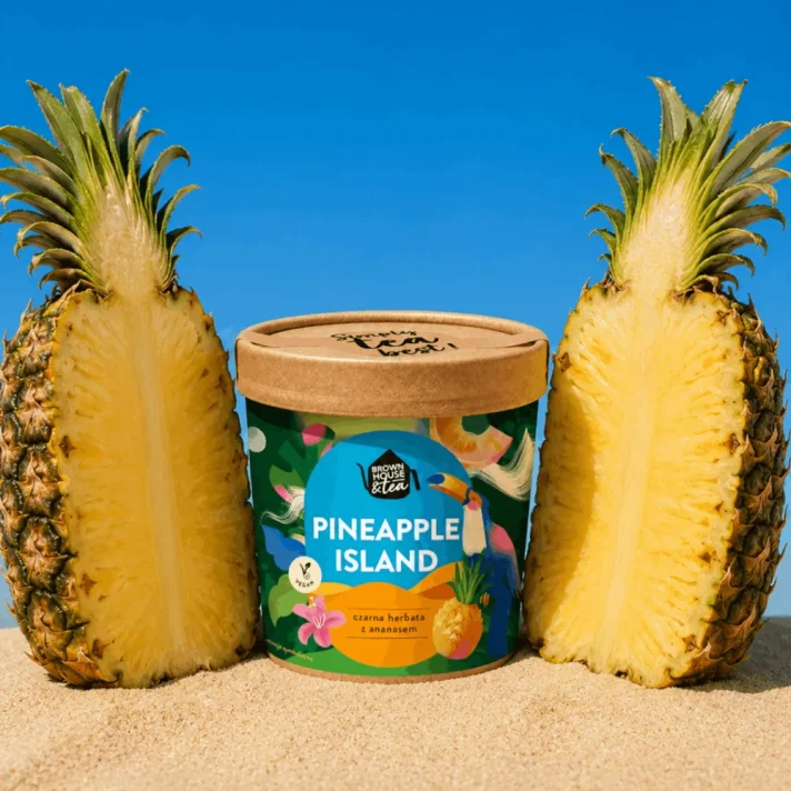 PINEAPPLE ISLAND - czarna herbata z ananasem
