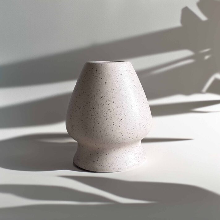 Podstawka pod chasen miotełkę do matchy kolor beżowy