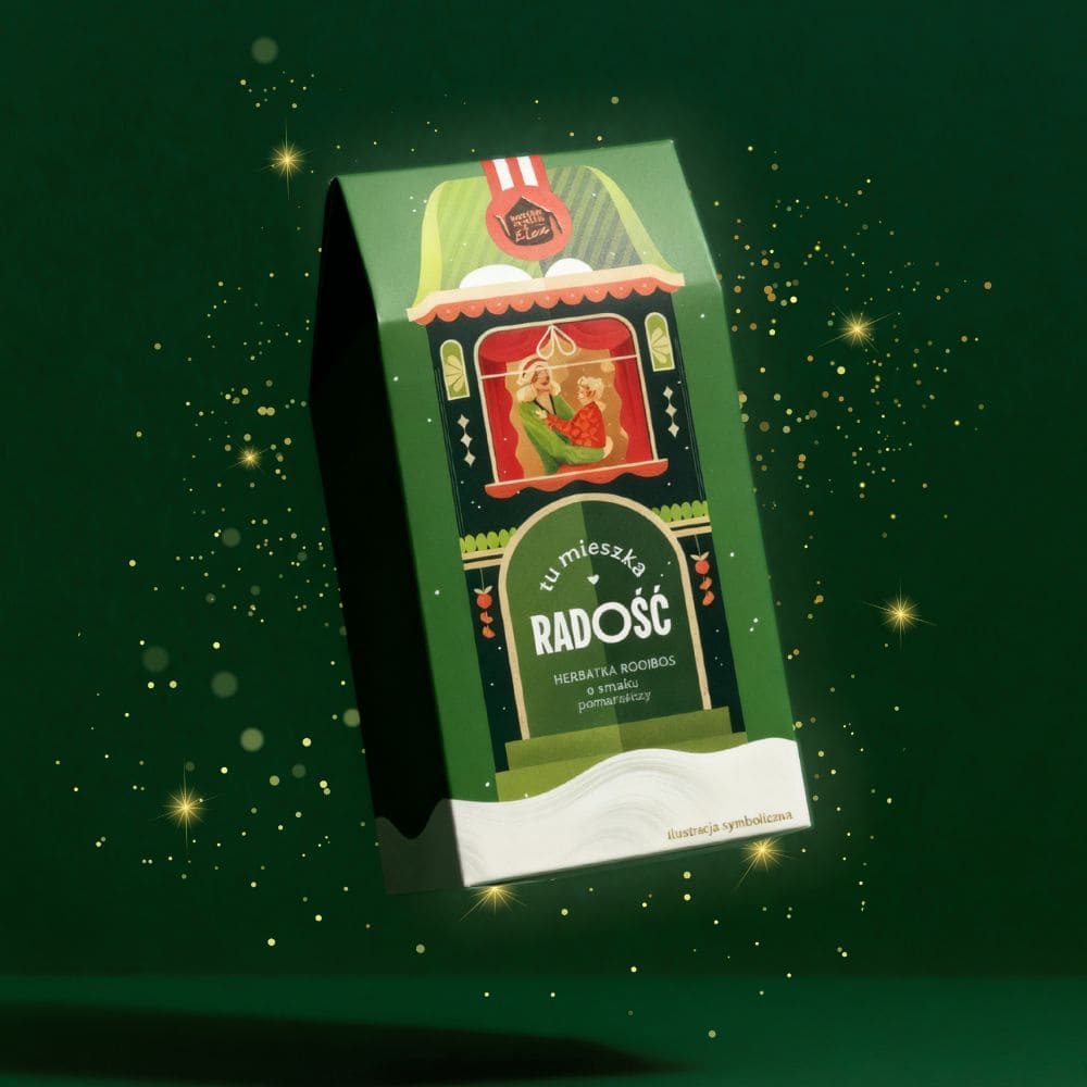 Tu mieszka RADOŚĆ – herbatka rooibos o smaku pomarańczy