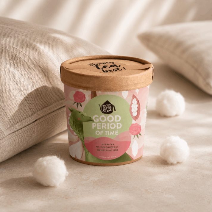 GOOD PERIOD OF TIME - herbatka ziołowa wspierająca Cię w czasie menstruacji